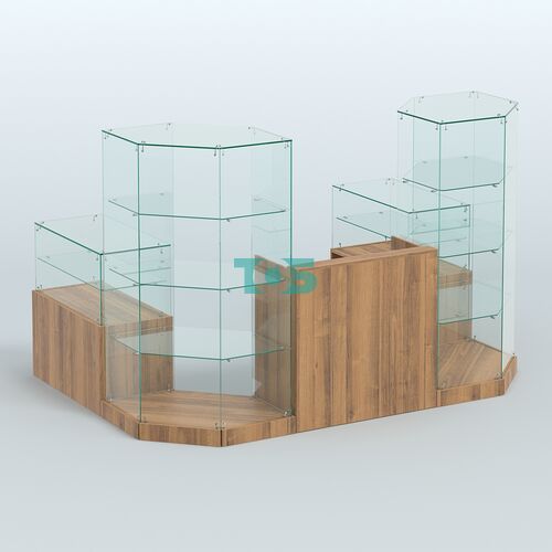 Торговый стеклянный павильон Абсолют №7 (открытый) (4, 13 кв.м)