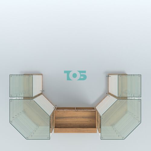 Торговый стеклянный павильон Абсолют №8а (закрытый) (3 кв.м)