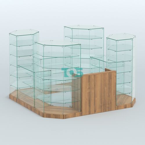 Торговый стеклянный павильон Абсолют №10а (закрытый) (6, 05 кв.м)