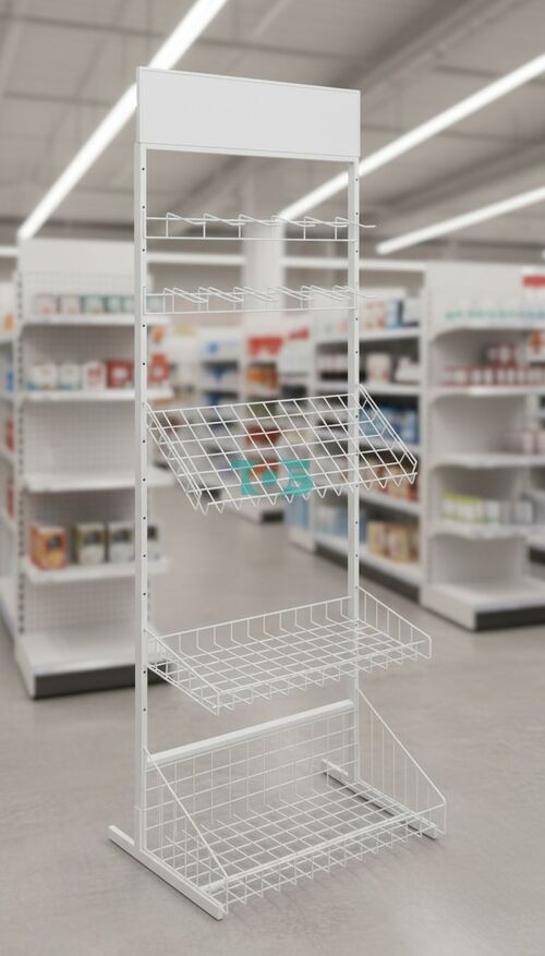 СТ.У.04 Стойка торговая универсальная 640 мм