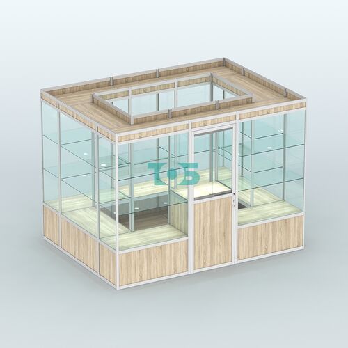 Павильон из профиля островной №1а