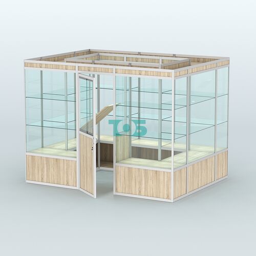 Павильон из профиля островной №1а