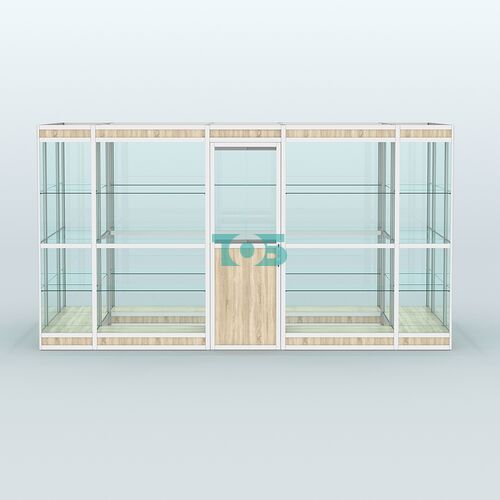 Павильон из профиля островной №2в