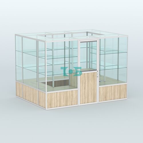 Павильон из профиля островной №1б