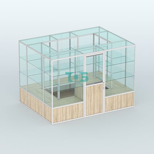 Павильон из профиля островной №1б