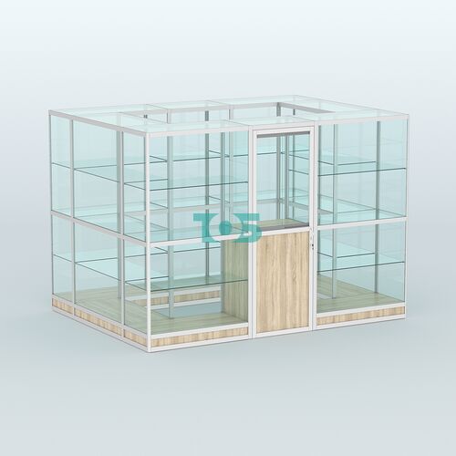 Павильон из профиля островной №1г