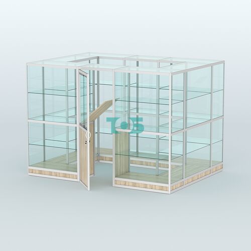 Павильон из профиля островной №1г