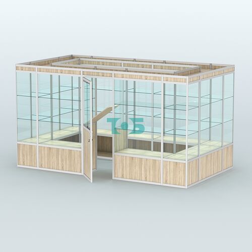 Павильон из профиля островной №2а