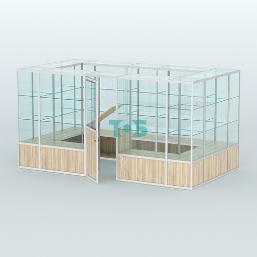 Павильон из профиля островной №2б