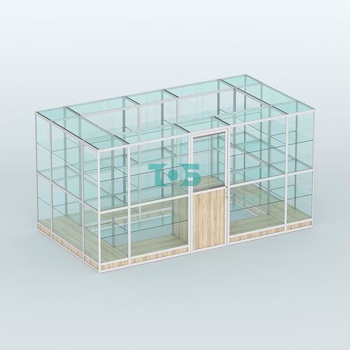 Павильон из профиля островной №2г