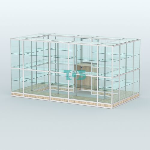 Павильон из профиля островной №2г