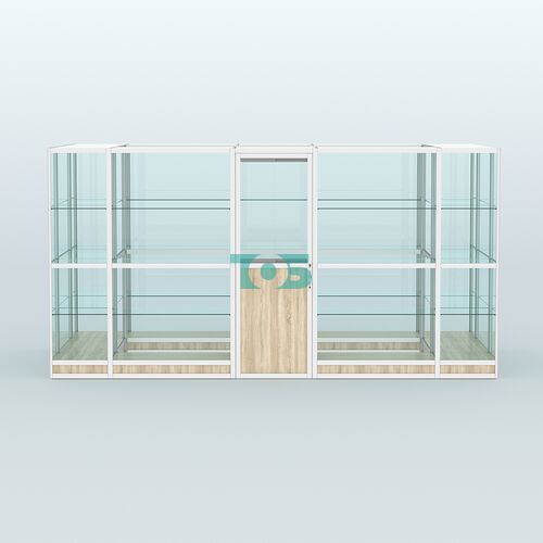 Павильон из профиля островной №2г