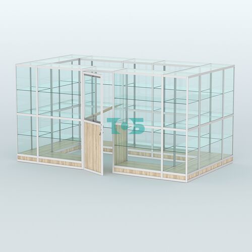 Павильон из профиля островной №2г