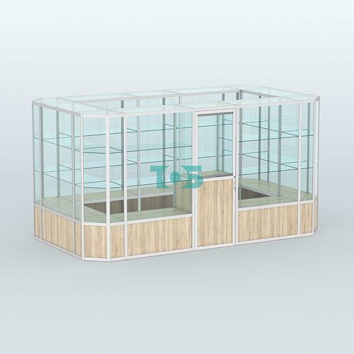 Павильон из профиля островной №3б