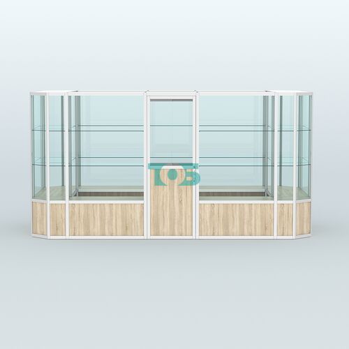 Павильон из профиля островной №3б