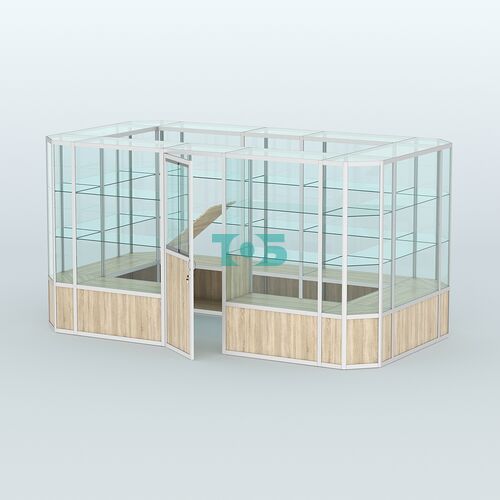 Павильон из профиля островной №3б