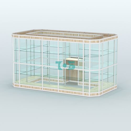 Павильон из профиля островной №3в