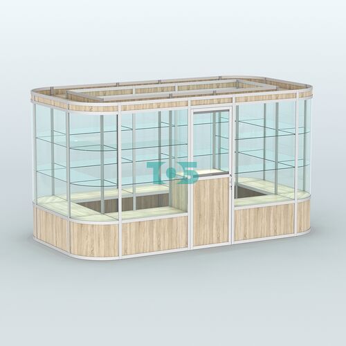 Павильон из профиля островной №4а