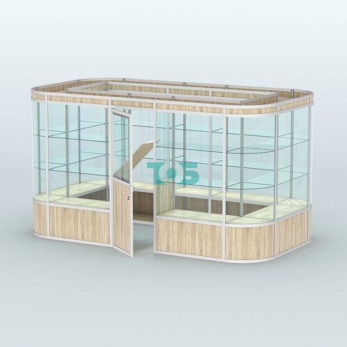 Павильон из профиля островной №4а