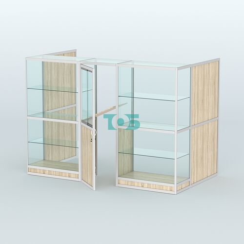 Павильон из профиля пристенный №1г (4,05 кв. м)