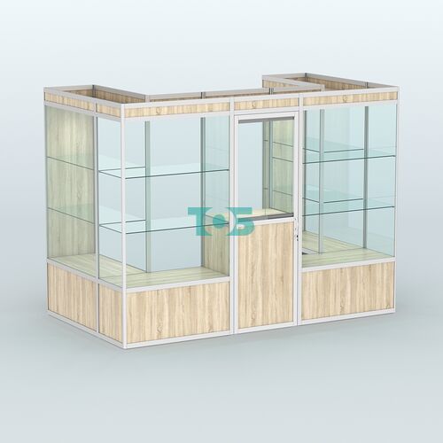 Павильон из профиля пристенный №2а (4,05 кв. м)