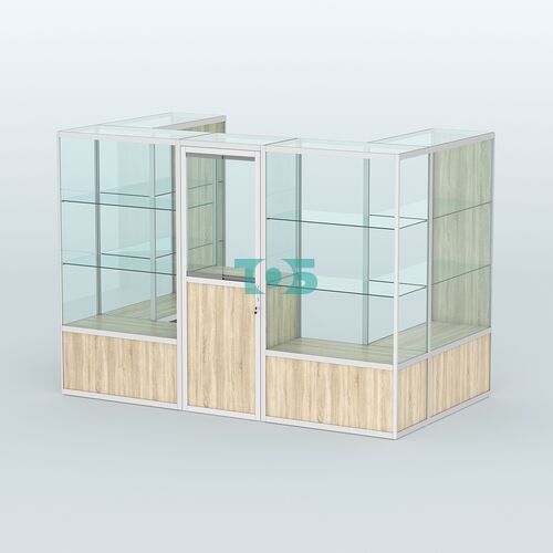 Павильон из профиля пристенный №2б (4,05 кв. м)