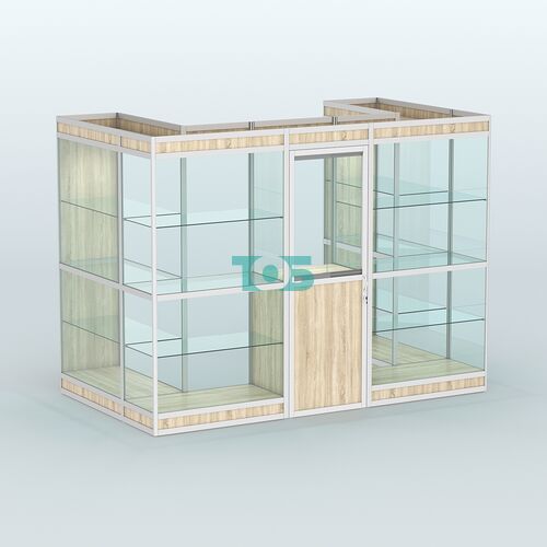 Павильон из профиля пристенный №2в (4,05 кв. м)