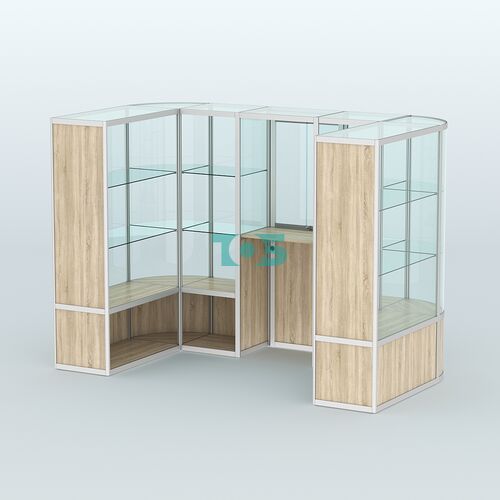 Павильон из профиля пристенный №4б (4,05 кв. м)