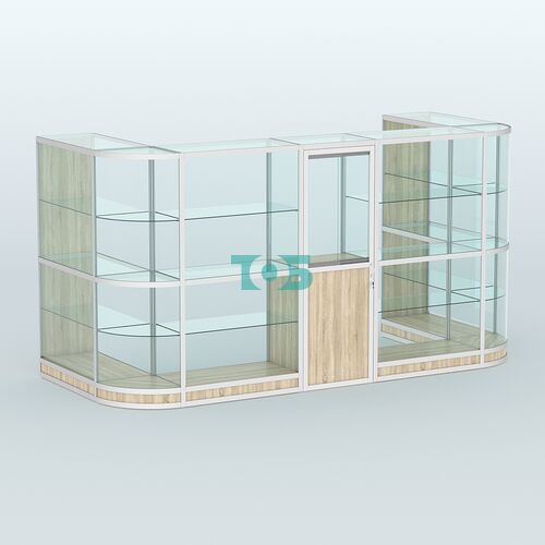 Павильон из профиля пристенный №11г (5,50 кв. м)