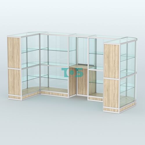 Павильон из профиля пристенный №11г (5,50 кв. м)