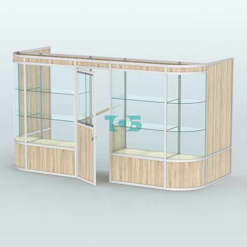 Павильон из профиля пристенный №12а (5,50 кв.м)