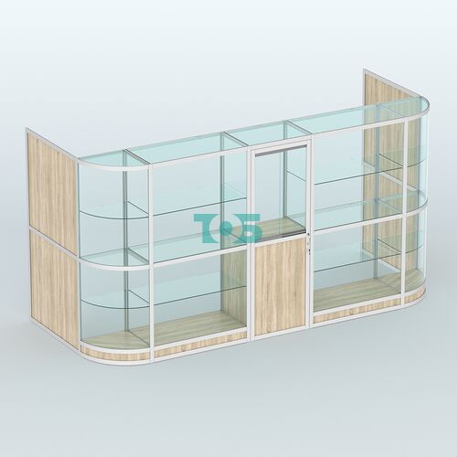 Павильон из профиля пристенный №12г (5,50 кв.м)