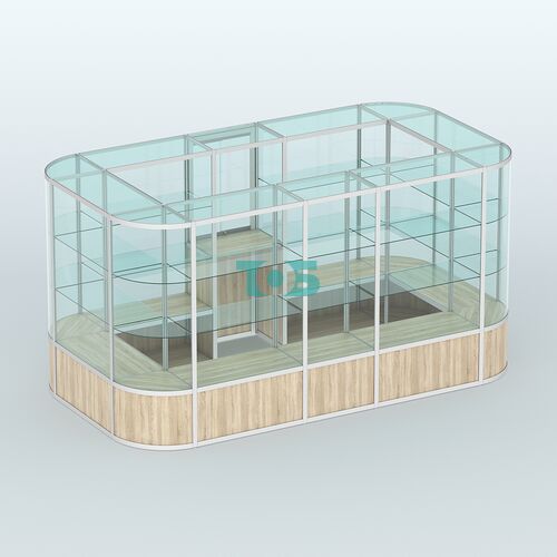 Павильон из профиля островной №4б