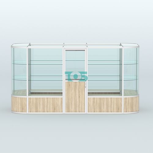 Павильон из профиля островной №4б