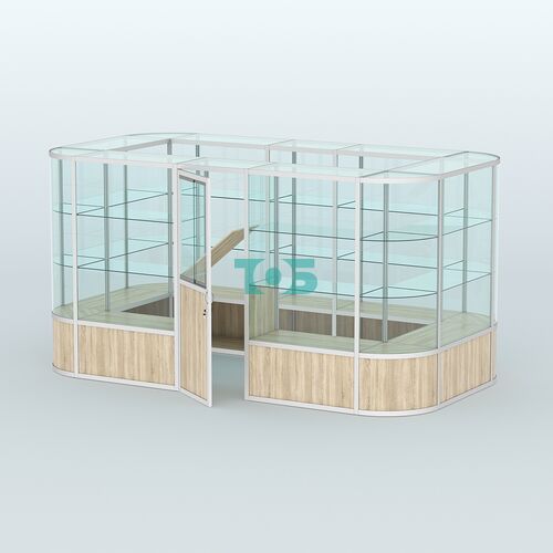 Павильон из профиля островной №4б