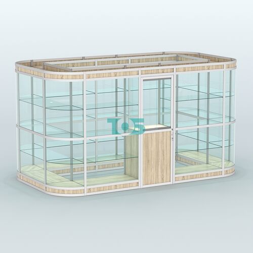 Павильон из профиля островной №4в