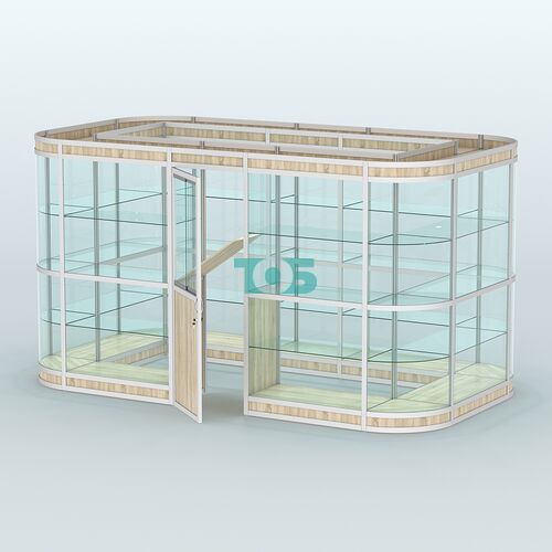 Павильон из профиля островной №4в