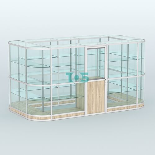 Павильон из профиля островной №4г