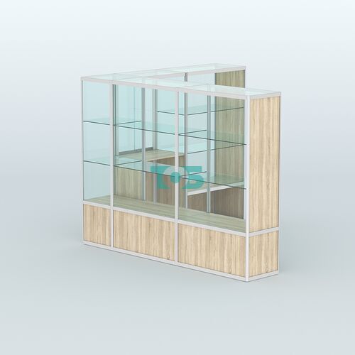 Павильон из профиля угловой №1б (5,5 кв.м)