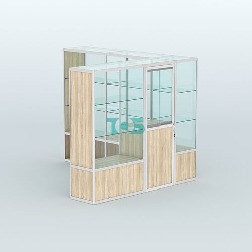 Павильон из профиля угловой №1б (5,5 кв.м)