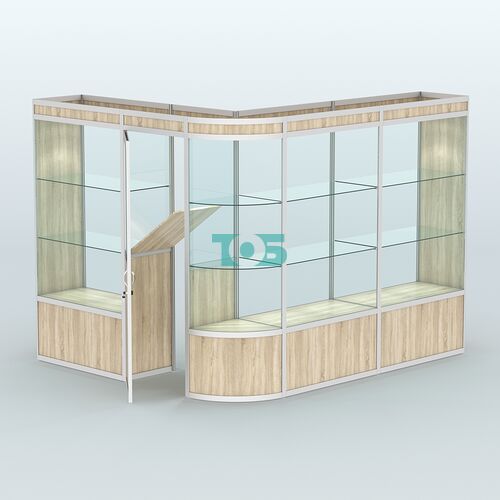 Павильон из профиля угловой №2а (5,5 кв.м)