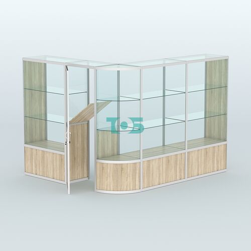 Павильон из профиля угловой №2б (5,5 кв.м)