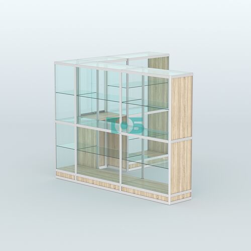 Павильон из профиля угловой №1г (5,5 кв.м)