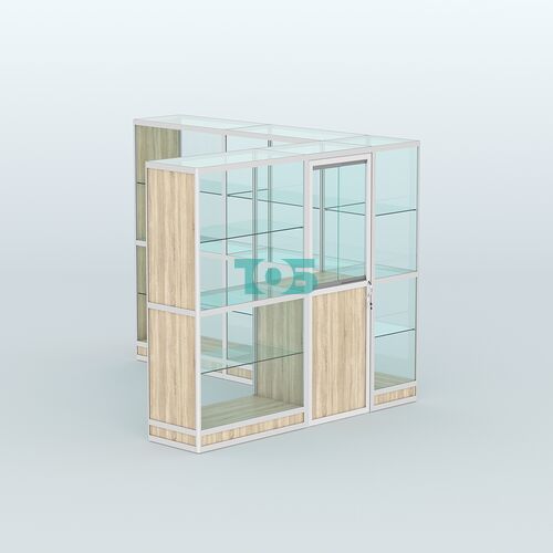 Павильон из профиля угловой №1г (5,5 кв.м)