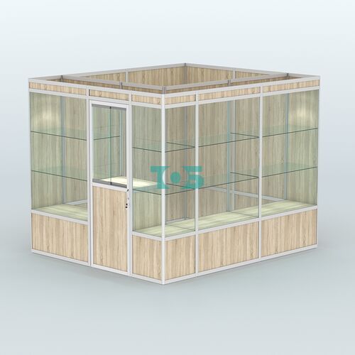 Павильон из профиля угловой №4а (5,5 кв.м)