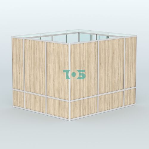 Павильон из профиля угловой №4б (5,5 кв.м)