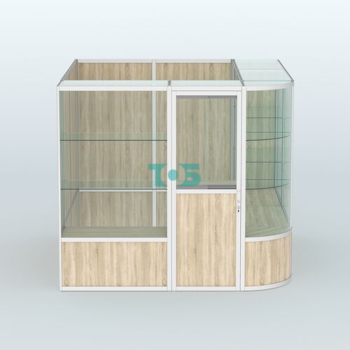 Павильон из профиля угловой №5б (5,5 кв.м)