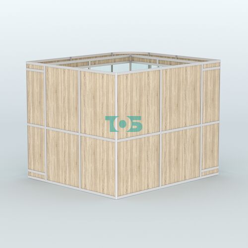 Павильон из профиля угловой №5в (5,5 кв.м)