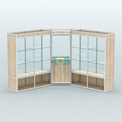 Павильон из профиля угловой №7а (9 кв.м)