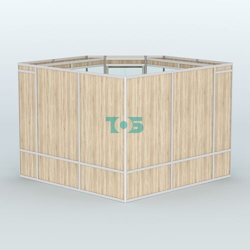 Павильон из профиля угловой №8а (9 кв.м)